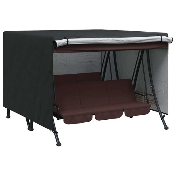 vidaXL Lauko sūpynių uždangalas 250 x 250 x 160 cm