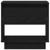 vidaXL Naktinis staliukas 2 pcs Juodas ąžuolas 45 x 34 x 44 cm
