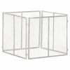 vidaXL Sodo komposto dėžė, 85x85x70cm, galvanizuota geležis