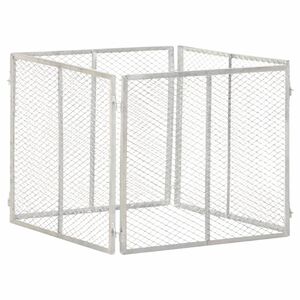 vidaXL Sodo komposto dėžė, 85x85x70cm, galvanizuota geležis