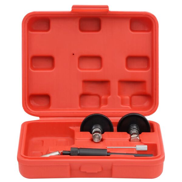 Kumštelinio veleno fiksavimo įrankių rinkinys dyzeliniams varikliams