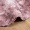 vidaXL Shaggy tipo kilimas, NAVARRA, 160x160 cm, dulkėta rožinė