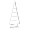 vidaXL Metalinis Kalėdų medis KUOPIO 90 cm Plienas Balta