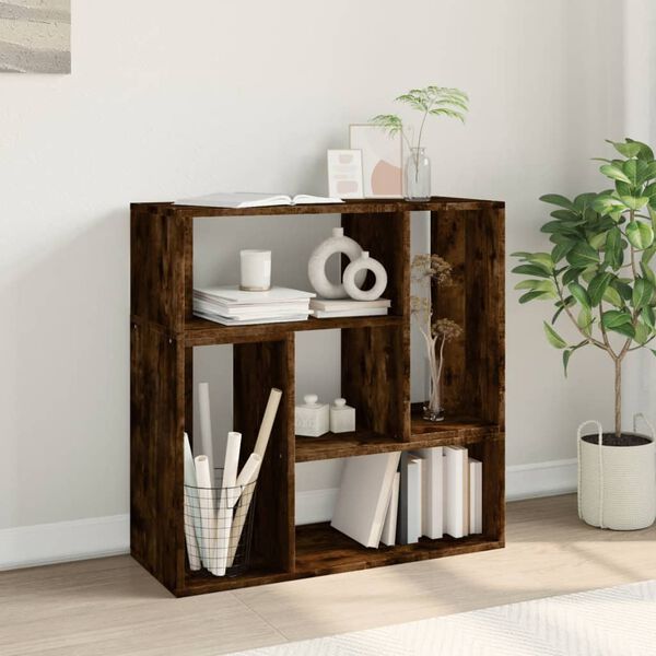 vidaXL TV spintelės, 2vnt., dūminės, 75x30x50cm, apdirbta mediena