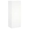 vidaXL Sieninė TV spintelė, balta, 40,5x30x102cm, apdirbta mediena