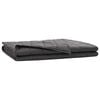 vidaXL Svorio antklodė Antracito 155 x 220 cm 11 kg 100% Medvilnė 205T