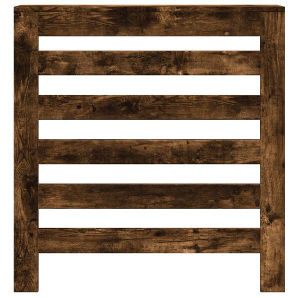 vidaXL Radiatoriaus uždangalas, dūminis, 78x20x82cm, apdirbta mediena