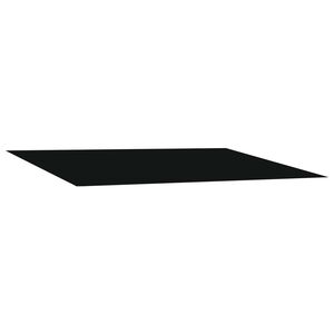 vidaXL Markizės pakaitinis audinys Juoda 300 x 250 cm Poliesteris
