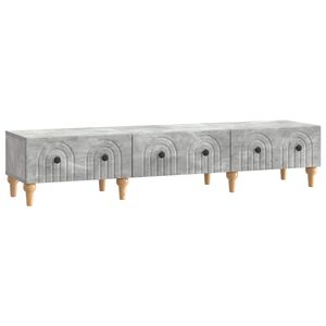 vidaXL Televizoriaus spintelė Betono pilka 147 x 34,5 x 30 cm