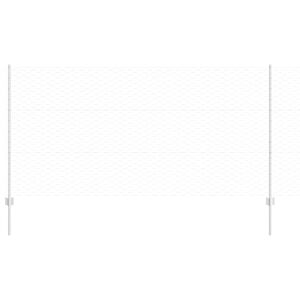 vidaXL Hexagonal Fence with Post 100 x 1,4 m Galvanizuotas plienas