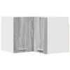 vidaXL Pakabinama spintelė Pilkas Sonoma ir baltas 57 x 57 x 40 cm