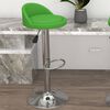 vidaXL Baro taburetė, žalios spalvos, dirbtinė oda
