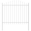 vidaXL Sodo tvora WOERDEN 7 vnt. 170 x 165 cm Balta