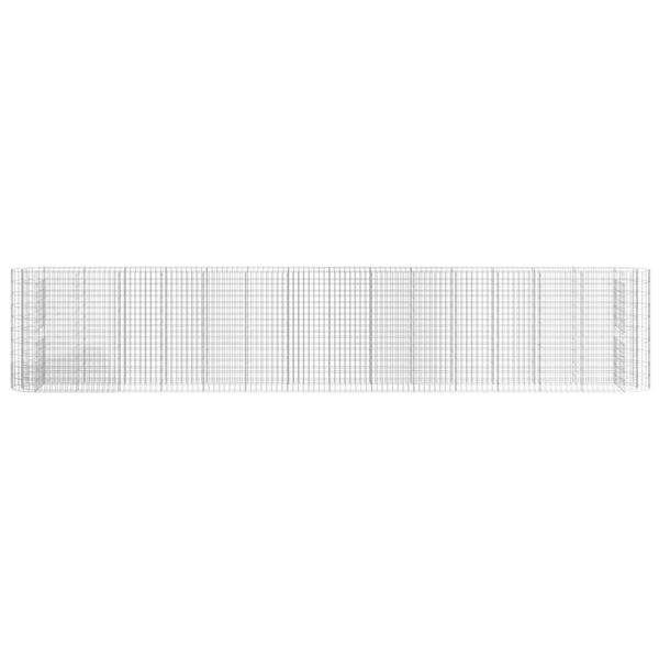 vidaXL Gabiono lovelis, 540x50x100cm, galvanizuota geležis, aukštas