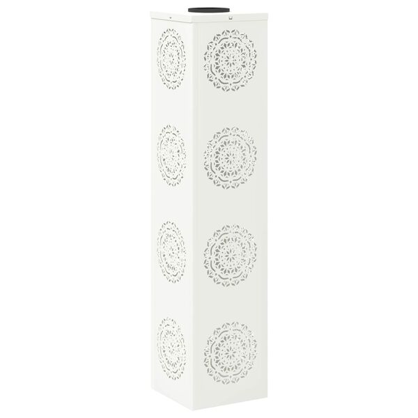 vidaXL Saulės LED &scaron;aligatvio &scaron;viesa 2 pcs Balta