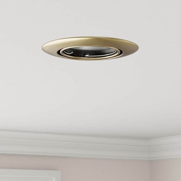 vidaXL Spotlight'ai su prožektoriais 6 pcs Žalvaris 9 x 9 cm metalas