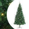 vidaXL Dirbtinė Kalėdų eglutė Žalia 300 cm PVC ir Metalas ir Plastikas
