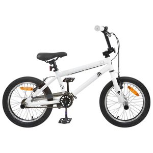 vidaXL BMX Dviratis 20 Colių skirta vyresniems nei 9 metų Balta