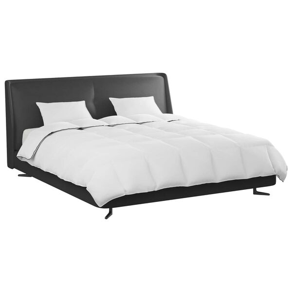 vidaXL Žiemos antklodė su pagalve 3 pcs Balta Plunksna