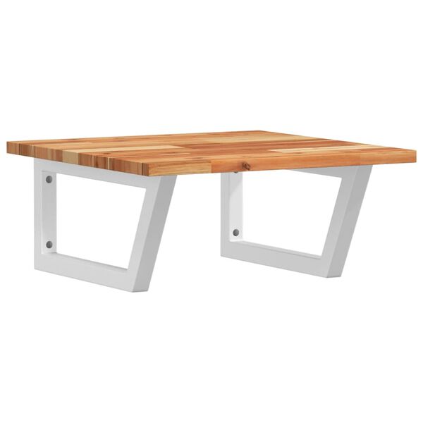 vidaXL Lentyna praustuvui, plienas ir akacijos medienos masyvas