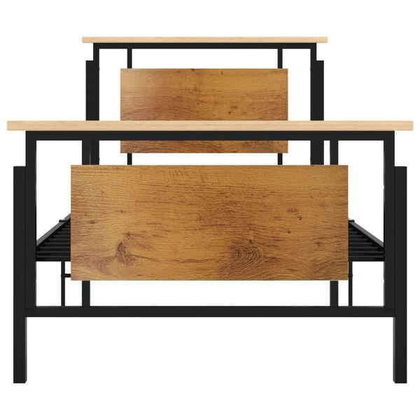 vidaXL Lovos rėmas, 100x200cm, metalas