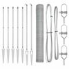 vidaXL Hexagonal Fence with Post 10 x 1,2 m Galvanizuotas plienas