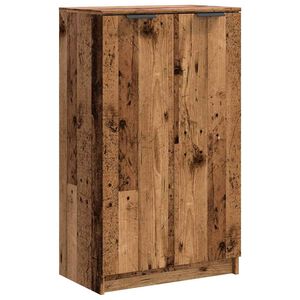 vidaXL Spintelė batams, medienos, 59x35x100,5cm, apdirbta mediena