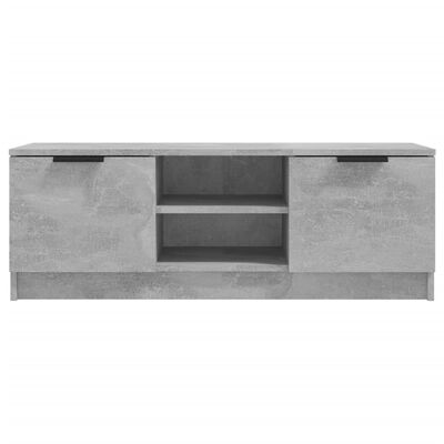 vidaXL Televizoriaus spintelė, betono pilka, 102x35x36,5cm, mediena