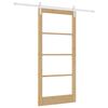 vidaXL Slankios durys ORKDAL Natūrali 93 x 202 cm