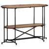 vidaXL Konsolinis staliukas, 110x42x76cm, akacijos medienos masyvas
