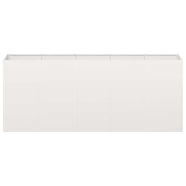 vidaXL Lovelis, 200x40x80cm, nerūdijantis plienas