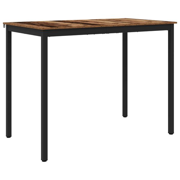 vidaXL Stovintis Baro Stalas Apdirbta mediena