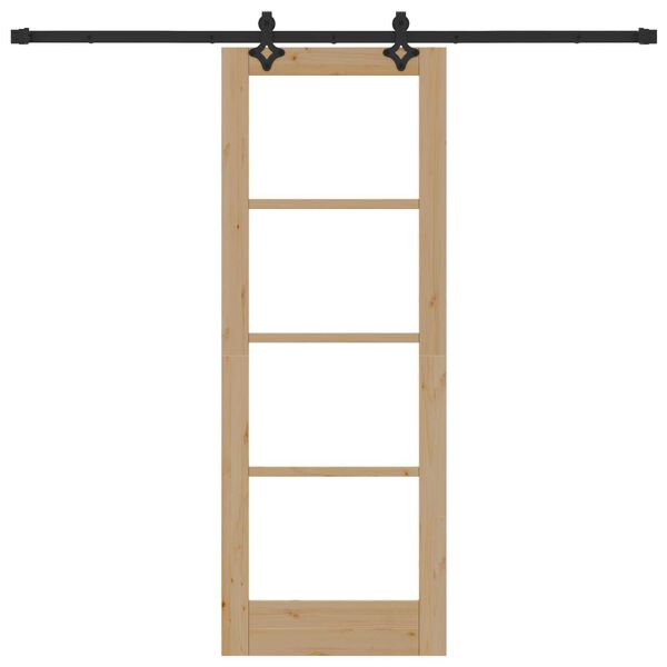 vidaXL Slankios durys Natūrali 73,5 x 198,5 cm