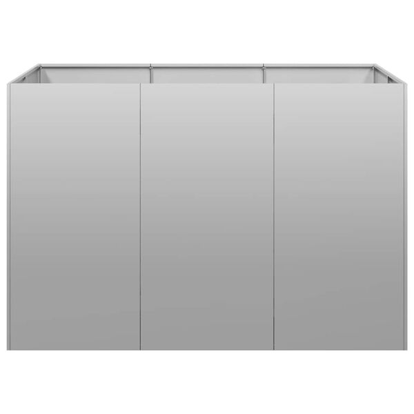 vidaXL Lovelis, 120x80x80cm, galvanizuotas plienas