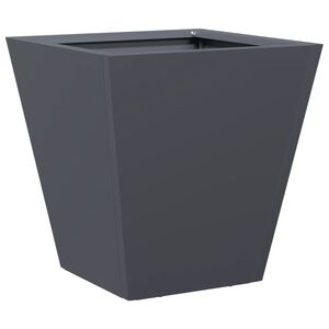 vidaXL Sodo lovelis, antracito spalvos, 30x30x30cm, plienas