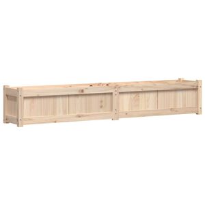 vidaXL Sodo lovelis, 180x31x31cm, pu&scaron;ies medienos masyvas