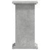 vidaXL Stovas augalams, betono pilkas, 33x33x60cm, apdirbta mediena