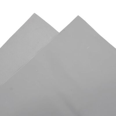 vidaXL Tentas, pilkos spalvos, 1,5x10m, 650g/m²