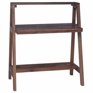 vidaXL Stalas Ruda 90 x 50 x 103 cm Kietas atkurtas medis