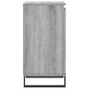 vidaXL &Scaron;oninė spintelė, pilka ąžuolo, 40x35x70cm, apdirbta mediena