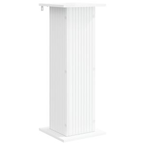 vidaXL Augalų stovas Balta 30,5 x 30 x 80,5 cm Apdirbta mediena