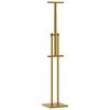 vidaXL Prekybos parodos stendai Auksinė 26,5 x 26,5 x 150 cm Plienas