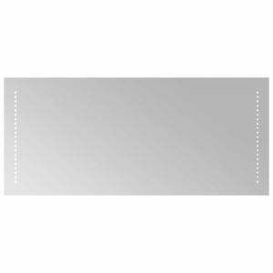 vidaXL Vonios kambario LED veidrodis, 90x40cm