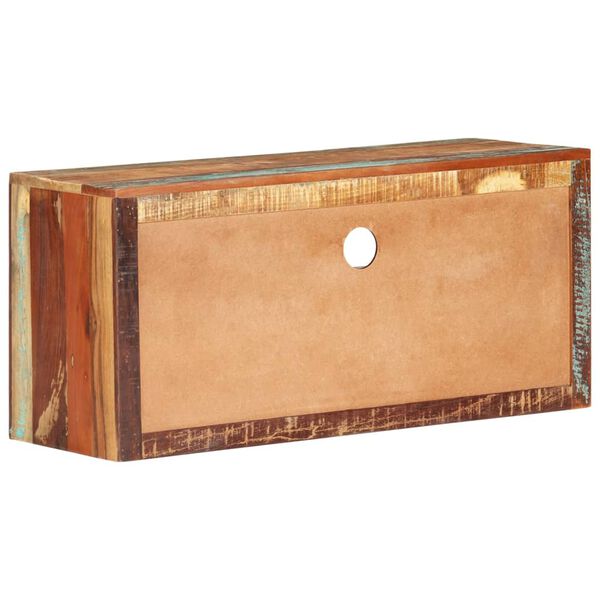 vidaXL Televizoriaus spintelė, 88x30x40cm, perdirbtos medienos masyvas