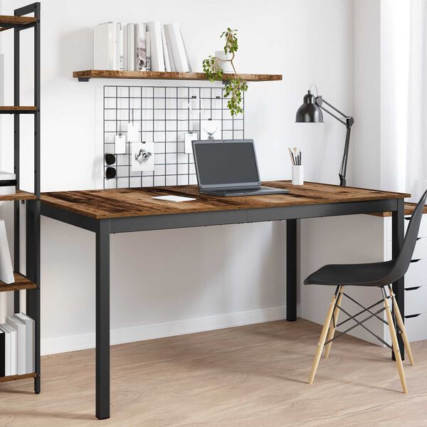 vidaXL Valgomieji stalai METALAS