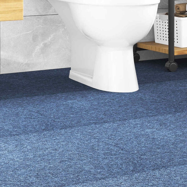 vidaXL Kiliminės plytelės, 20vnt., mėlynos spalvos, 50x50cm, 5m&sup2;