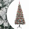 vidaXL Dirbtinė kalėdinė eglutė su rutuliuku 120 cm 150 LED