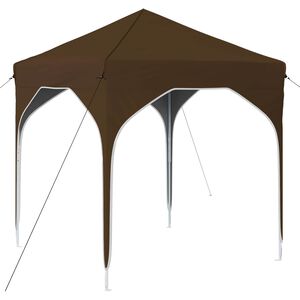 vidaXL Pop-up &scaron;ventinis palapinė 194 x 194 x 245 cm Taupe