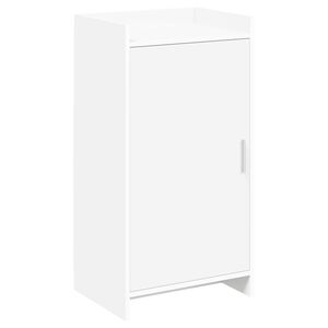 vidaXL Batu skrynia su saugykla Balta 48 x 36 x 92 cm Apdirbta mediena