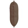 vidaXL Apsaugos Pagalvė Ruda 60 x 19 x 50 cm audinys